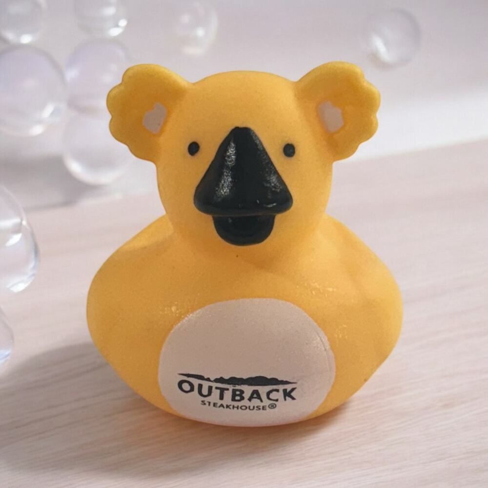 Limited Edition Outback Steakhouse Koala Duck Yellow